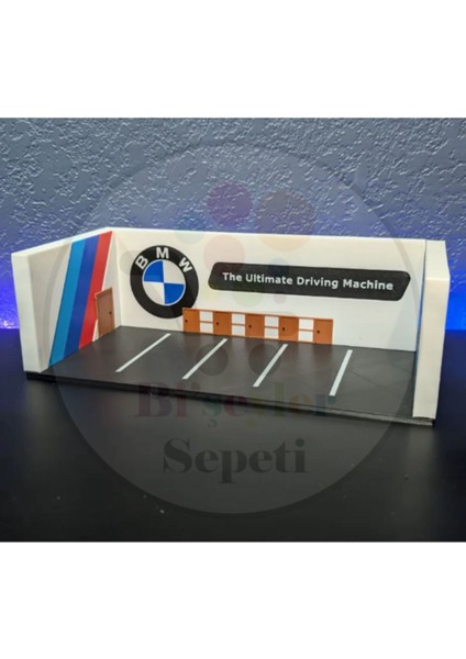 1:64 Bmw Diorama Garaj Parking Diecast - Araç Dahil Değildir. fiyatları