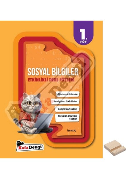 6. Sınıf Sosyal Bilgiler Etkinlikli Ders Föyü + Telefon Tutucu