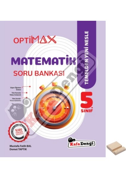 5. Sınıf Optimax Matematik Soru Bankası + Telefon Tutucu