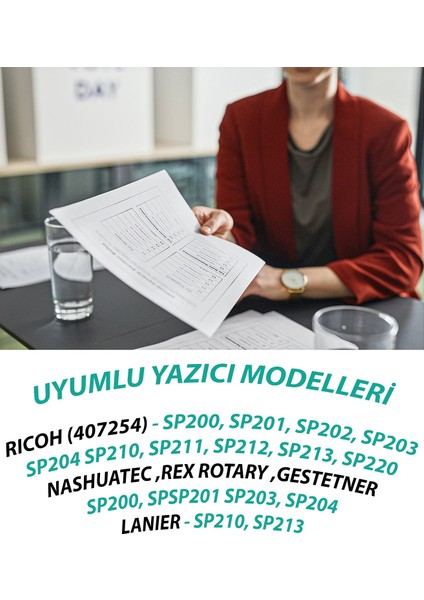 Rıcoh SP-200 (407254) Muadil Toner