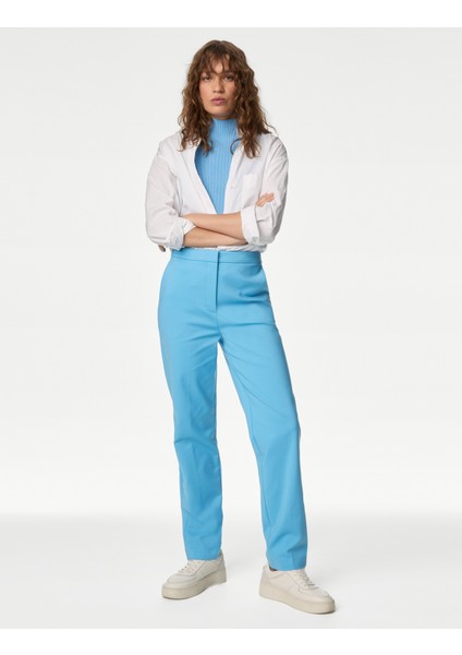 Slim Fit Yüksek Bel Pantolon fiyatları
