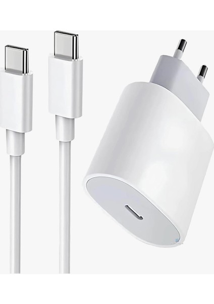 Iphone 15 Usb-C Şarj Seti Type-C 15- 15 Pro Max Uyumlu