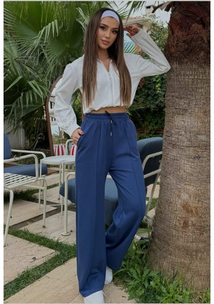 Oyshoo Bol Paça Palazzo Salaş Eşofman Altı modelleri