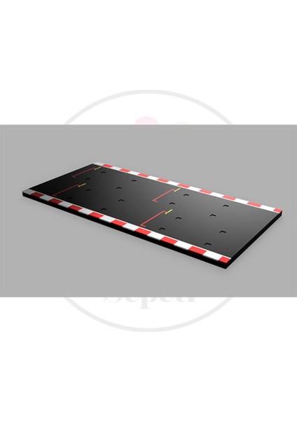 1:64 Yarış Pisti Başlangıç Diorama Model Racing Track Starting Diecast - Araç Dahil Değildir.