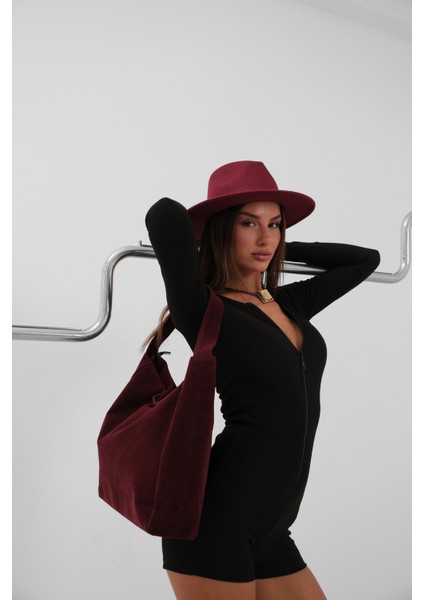 Fermuar Detay Şort Siyah Tulum modelleri