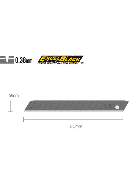 : Standart Dar Black Seri Ekstra Keskin Maket Bıçağı Yedeği (50' Li Tüp) fiyatları