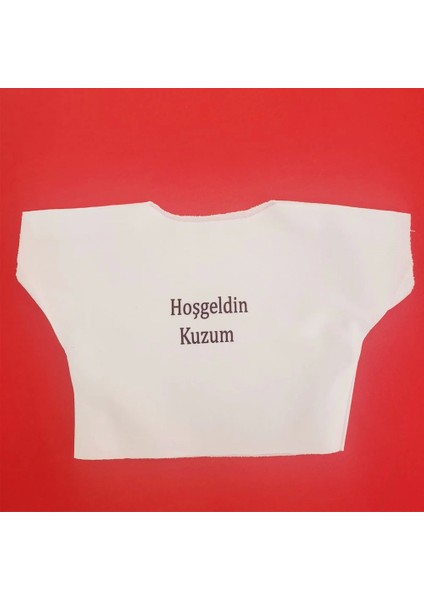 Hoşgeldin Kuzum Yazılı Oyuncak Tişörtü - FEİ2248-8998