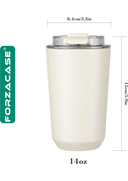 Çift Katmanlı Paslanmaz Çelik 240ML 6 Saat Sıcak Soğuk Tutan Bardak Termos Mug - FC845 indirimleri