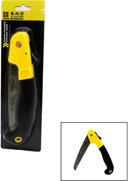 B.H.D TOOLS Katlanır Budama Testere 180MM (4767) - FEİ9594-7484