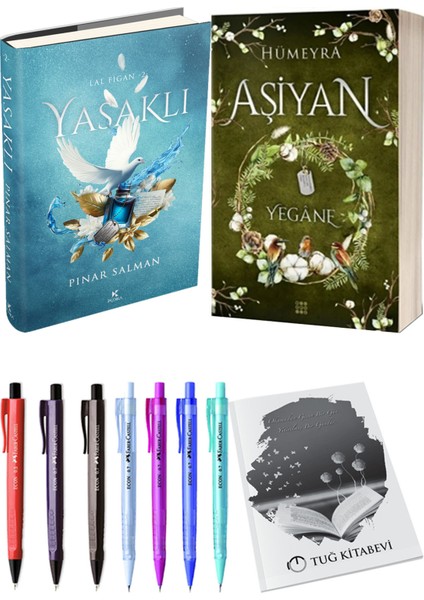 Aşiyan 3 Yegane Ciltli ve Yasaklı Ciltli Pınar Salman 2'li Set + Hediyeli