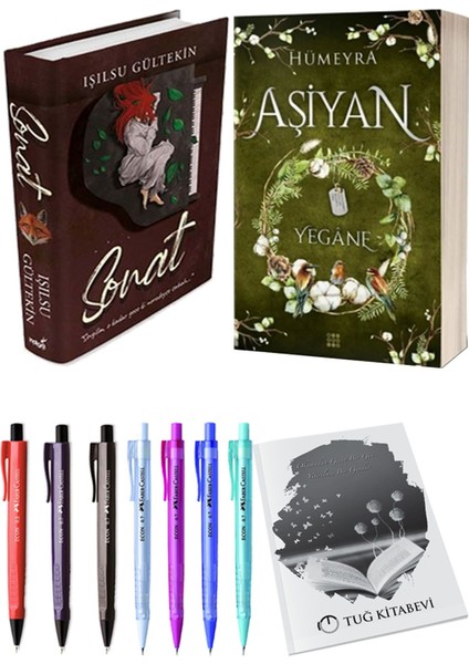 Aşiyan 3 Yegane Ciltli ve Sonat Ciltli Işılsu Gültekin 2'li Set + Hediyeli