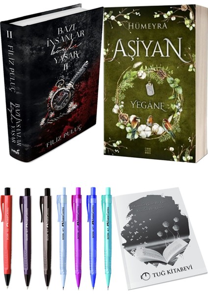 Aşiyan 3 Yegane Ciltli ve Bazı İnsanlar Böyle Yaşar 2 Ciltli Filiz Puluç 2'li Set + Hediyeli