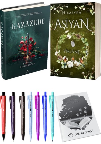 Aşiyan 3 Yegane Ciltli ve Kazazede 2 Ciltli Şevval Demirdöğer 2'li Set + Hediyeli
