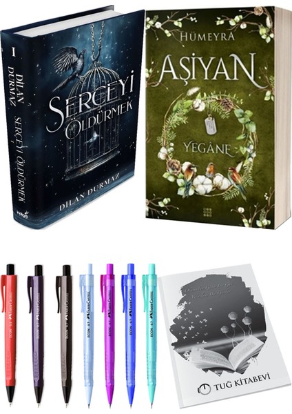 Aşiyan 3 Yegane Ciltli ve Serçeyi Öldürmek Ciltli Dilan Durmaz 2'li Set + Hediyeli