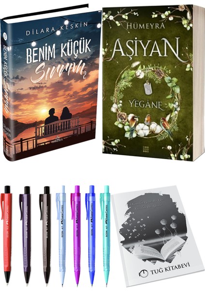 Aşiyan 3 Yegane Ciltli ve Ephesus Benim Küçük Sırrım 2 Ciltli Dilara Keskin 2'li Set + Hediyeli