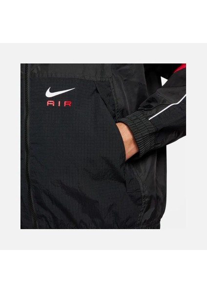 Sportswear Swoosh Air Woven Full-Zip Erkek Siyah Ceket FN7687-011 modelleri