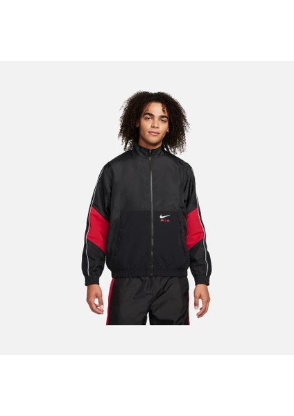 Sportswear Swoosh Air Woven Full-Zip Erkek Siyah Ceket FN7687-011 fırsatları