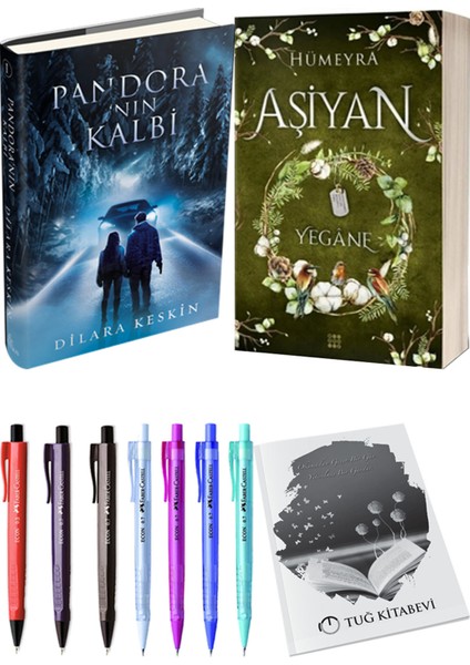 Aşiyan 3 Yegane Ciltli ve Ephesus Pandora'nın Kalbi 1 Ciltli Dilara Keskin 2'li Set + Hediyeli