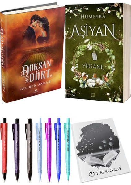 Aşiyan 3 Yegane Ciltli ve Doksan Artı Dört 2 Ciltli Gülben Sakar 2'li Set + Hediyeli