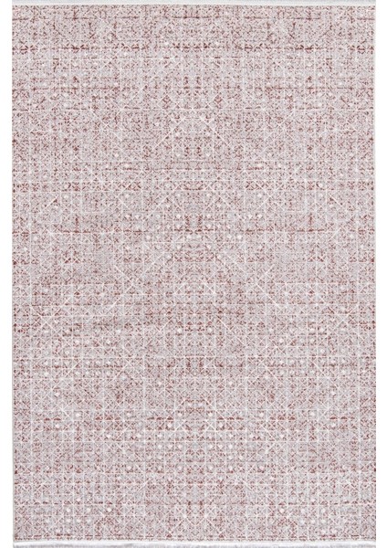 Sateen Koleksiyonu Dekoratif Saçaklı Halı 6411 Taba