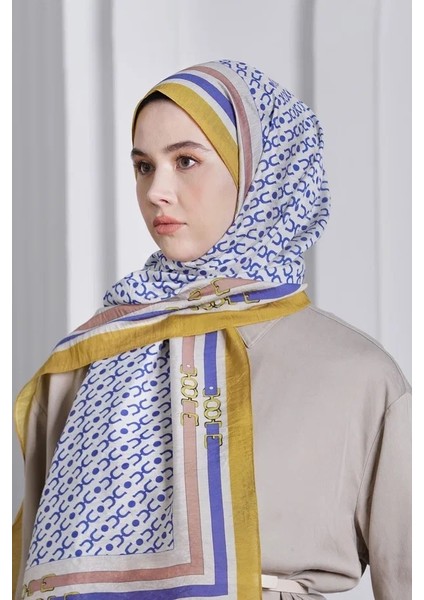 Hardal Loryan Scarf Diamond Royal Şal
