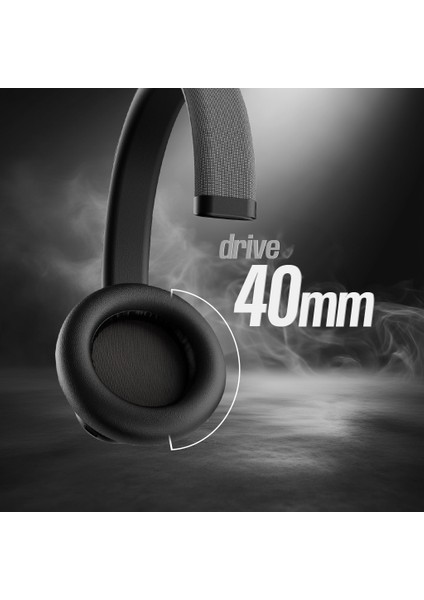 Vox Sport Beat Siyah Anc Bluetooth Kulaklık (Hardcase Çanta )