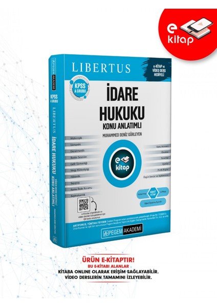 2025 KPSS A Grubu Libertus İdare Hukuku Konu Anlatımlı E-Kitap