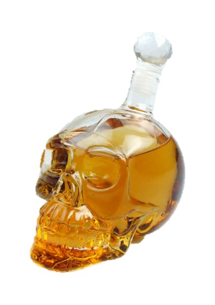 Kuru Kafa Şişe  Crystal Head 1lt