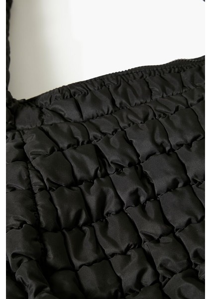F21 Kapitone Puffer Tote Çanta modelleri