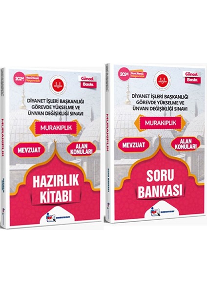 2024 Diyanet İşleri Başkanlığı GYS ve Ünvan Değişikliği Murakıplık Hazırlık Kitabı – Soru Bankası