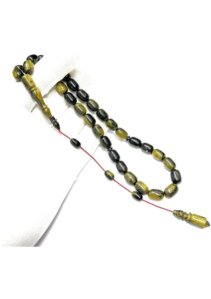 Usta Işi Sistemli Multicolor Renkli Kapsül Model 9-12MM Sıkma Kehribar Tesbih1