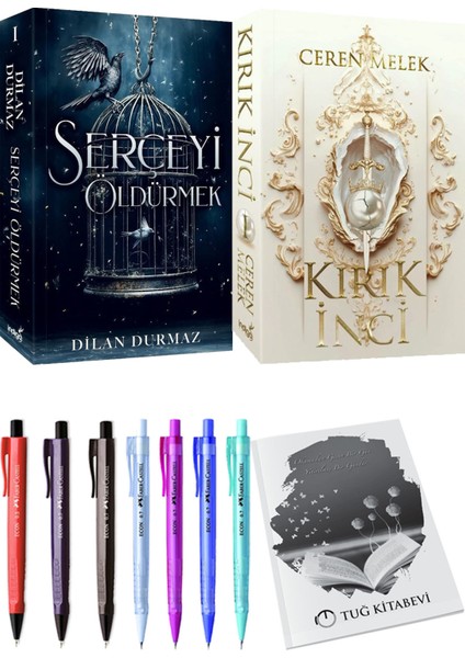 Kırık İnci ve Serçeyi Öldürmek Dilan Durmaz 2'li Set + Hediyeli