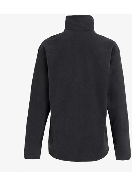 Siyah Erkek Fermuarlı Normal Düz Polar Sweatshırt JX5057 mt Ess Hz Fl fiyatları