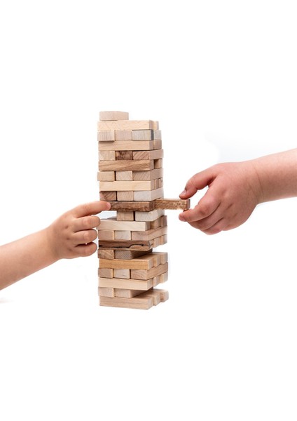 Jenga 54 Parça Denge ve Beceri Oyunu Wiss Toy - Dev Boy (4767) - MRK5572-7825