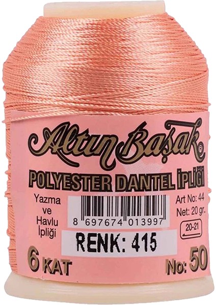 Altınbaşak Oya ve Dantel Ipi 20 gr - Turk - No: 415 - MRK6863-1935