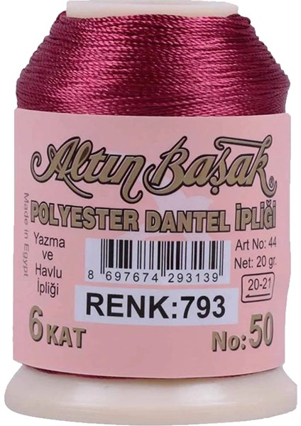 Altınbaşak Oya ve Dantel Ipi 20 gr - Turk - No: 793 - MRK8637-9962