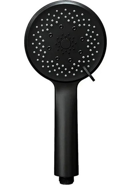 Siyah 5 Fonksiyonlu Ayarlanabilir Dayanıklı Banyo Duş Takımı Pvc Dayanıklı Hortum modelleri