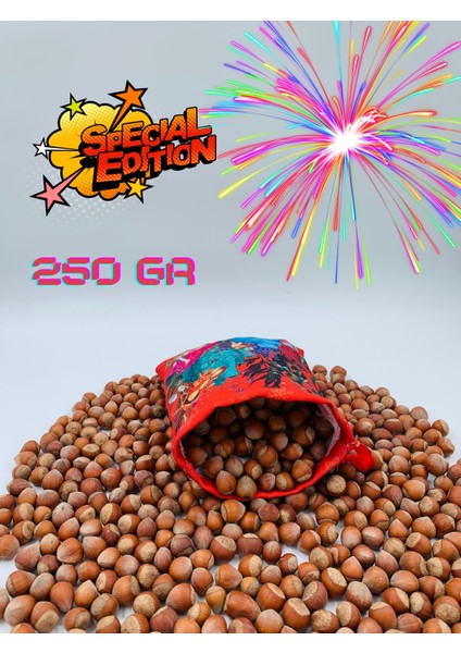 2025 Yılbaşı Özel Seri Hediyelik Premium Yeni Hasat Giresun Yağlı Kabuklu 56 Randıman FINDIK(250 Gr) fiyatları