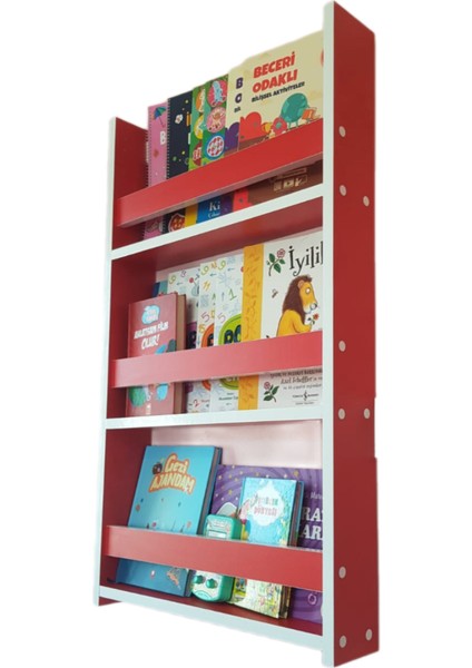 Kırmızı Montessori Kitaplık fırsatları
