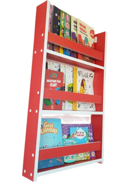 Kırmızı Montessori Kitaplık indirimleri