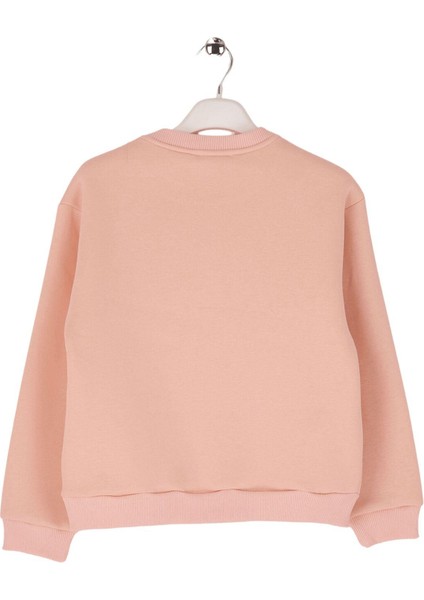 Çiçek İşlemeli Kız Çocuk Sweatshirt fiyatları