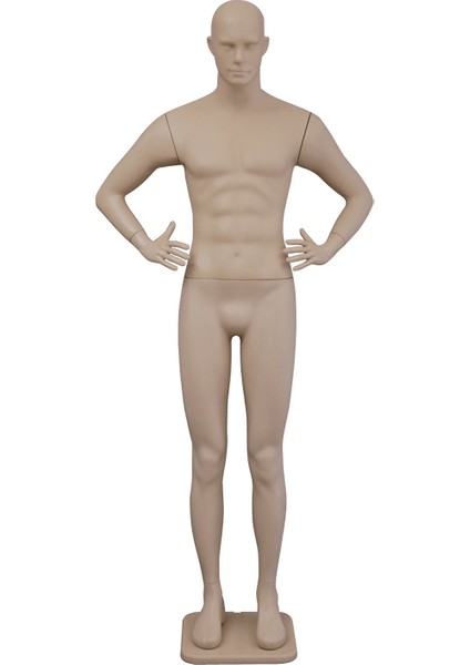 Erkek Boy Manken Eli Belinde - Plastik Tablalı