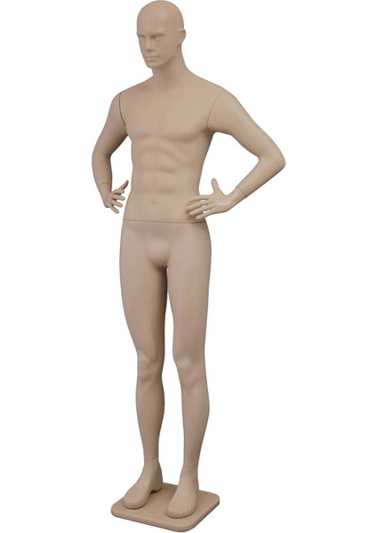 Erkek Boy Manken Eli Belinde - Plastik Tablalı