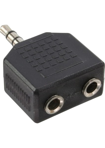 3.5 mm Stereo Erkek / 3.5 mm 2 Dişi Çevirici Jack (Elektromer) (4767) - FEİ6681-6260