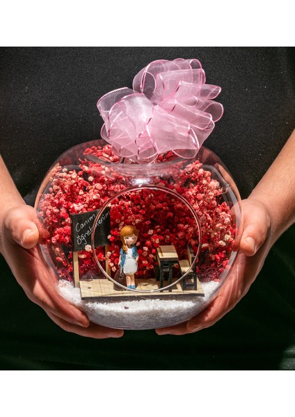 Teraryum Sınıfta Canım Öğretmenim - Pembe - Sarışın Mavi Elbiseli 2 fiyatları