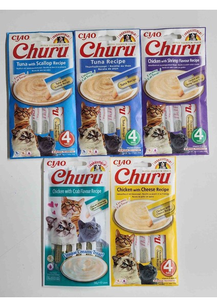 Cıao Churu Kedi Krem Ödül 5 Paket