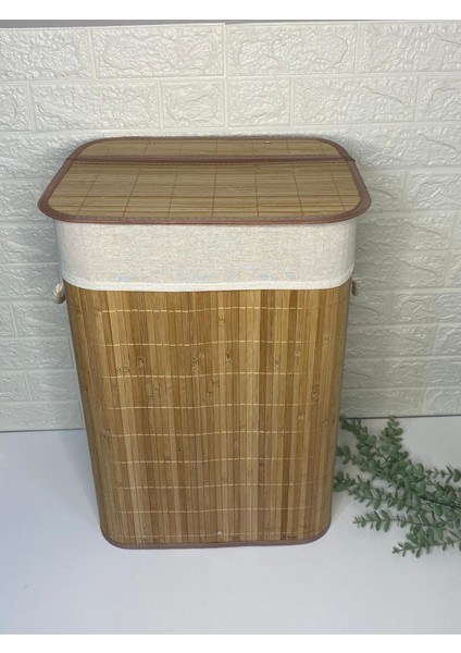 Bambu Katlanabilir Dikdörtgen Çamaşır Sepeti fiyatları