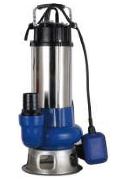 Fos 11-1.1m 1.5 Hp 220V Açık Vortex Tip Döküm Fanlı Flatörlü Foseptik Pompası