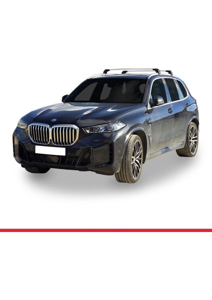 Bmw X5 (G05) 2019 ve Sonrası ile Uyumlu Ace-2 Ara Atkı Tavan Barı Gri fırsatları