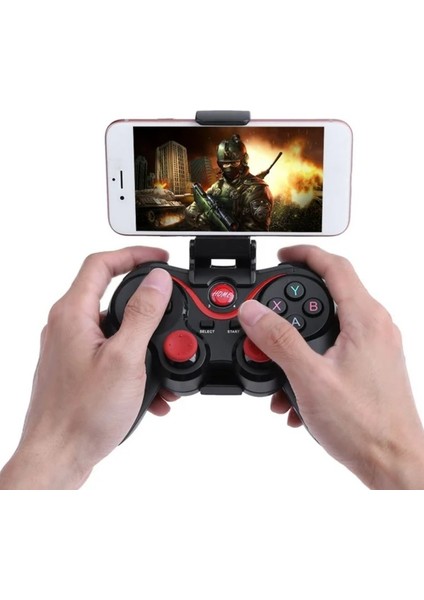 X3 Wireless Kablosuz Oyun Kolu Bluetooth Joystick Gamepad Android Tv Boc